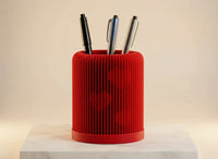 Heart Pattern Pen Holder Desk Organizer